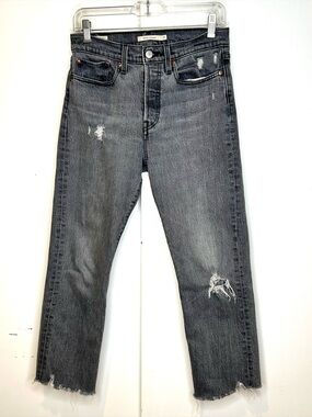 Levi’s Wedgie Cropped Straight Jeans